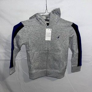Nautica Little Boys Full Zip Fleece Hoodie